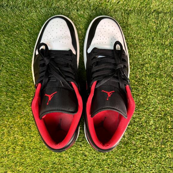 Jordan 1 Low White Toe Size 13 553558-063 - Picture 4 of 11